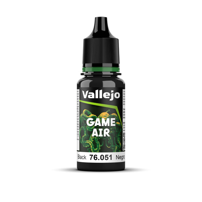 Vallejo Game Air - Black 18 ml