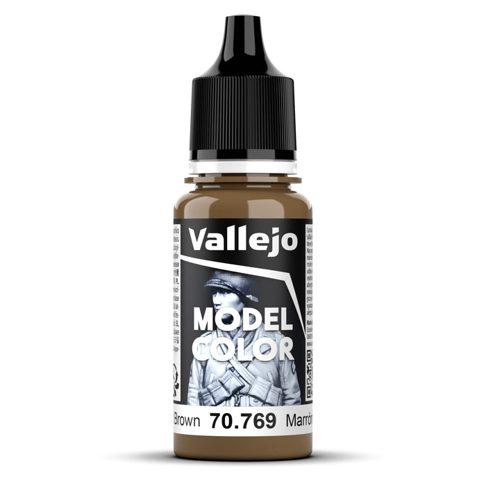 Vallejo - Model Colour - Mustard Brown 18ml