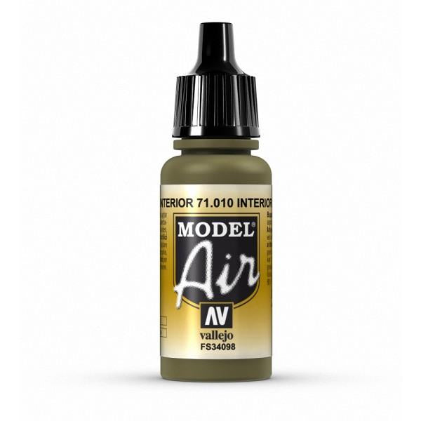 Vallejo - Model Air - Interior Green 17 ml