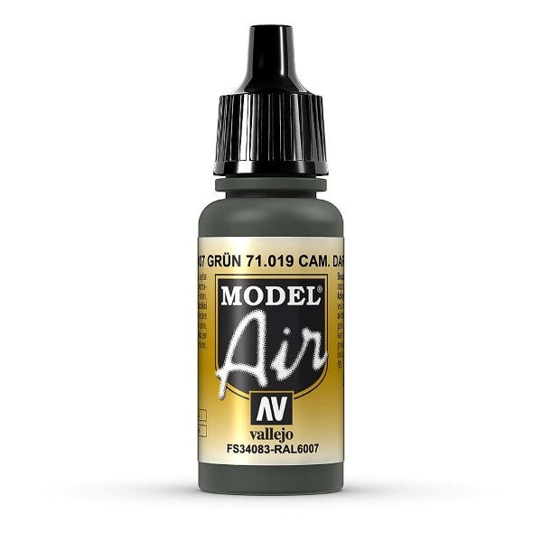 Vallejo - Model Air - Camouflage Dark Green 17 ml