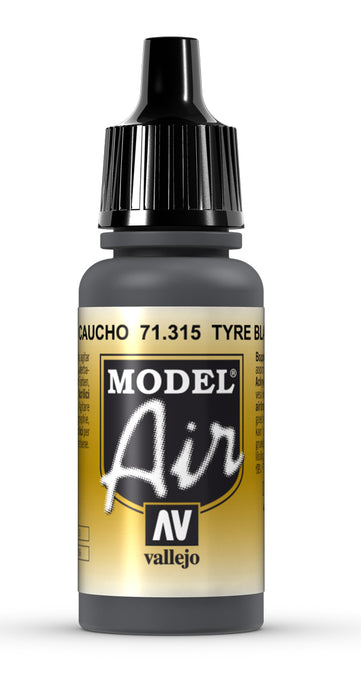 Vallejo - Model Air - Tyre Black 17 ml