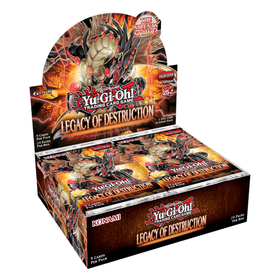 Yu-Gi-Oh - Legacy of Destruction Booster - BOX | Cards | WarGamers Hub