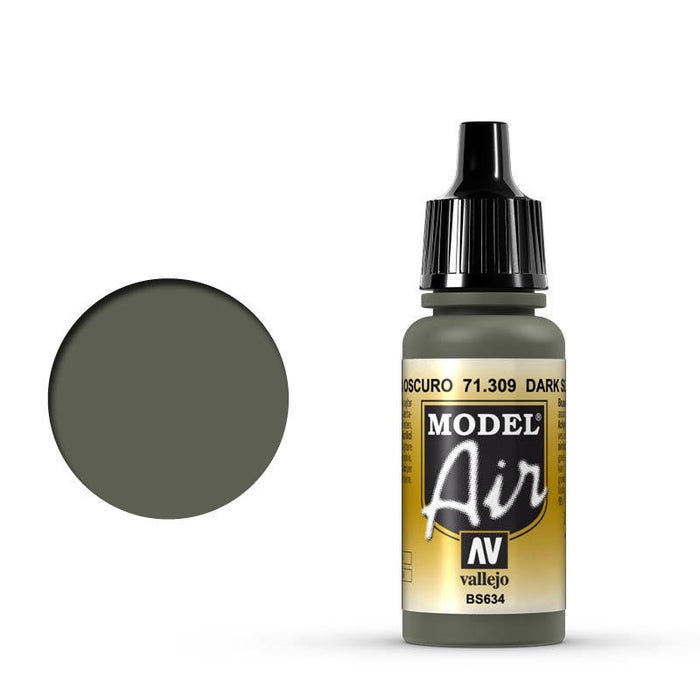 Vallejo - Model Air - Dark Slate Grey 17 ml