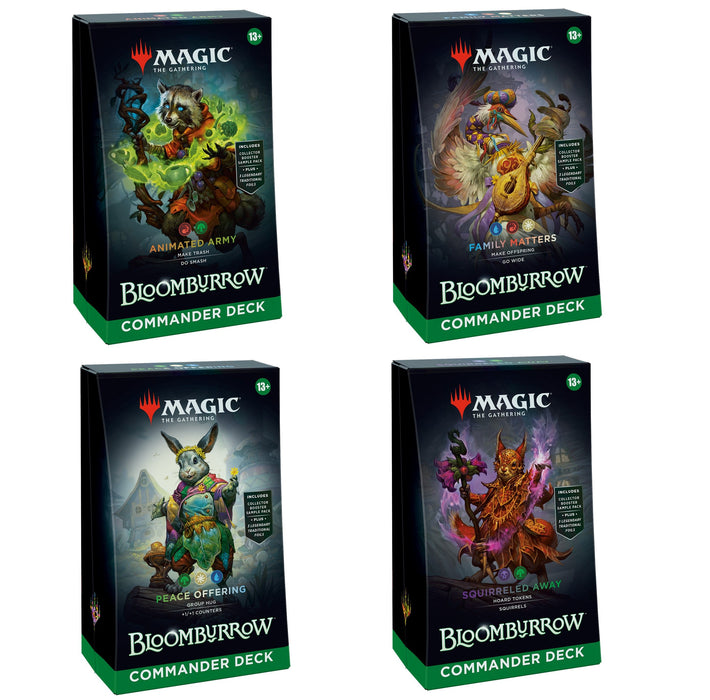 Magic the Gathering - Bloomburrow - Commander Decks