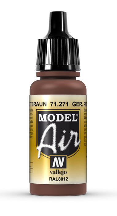 Vallejo - Model Air - German Red Brown 17 ml