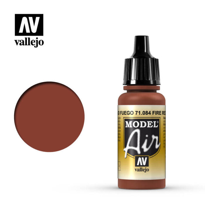 Vallejo - Model Air - Fire Red 17 ml