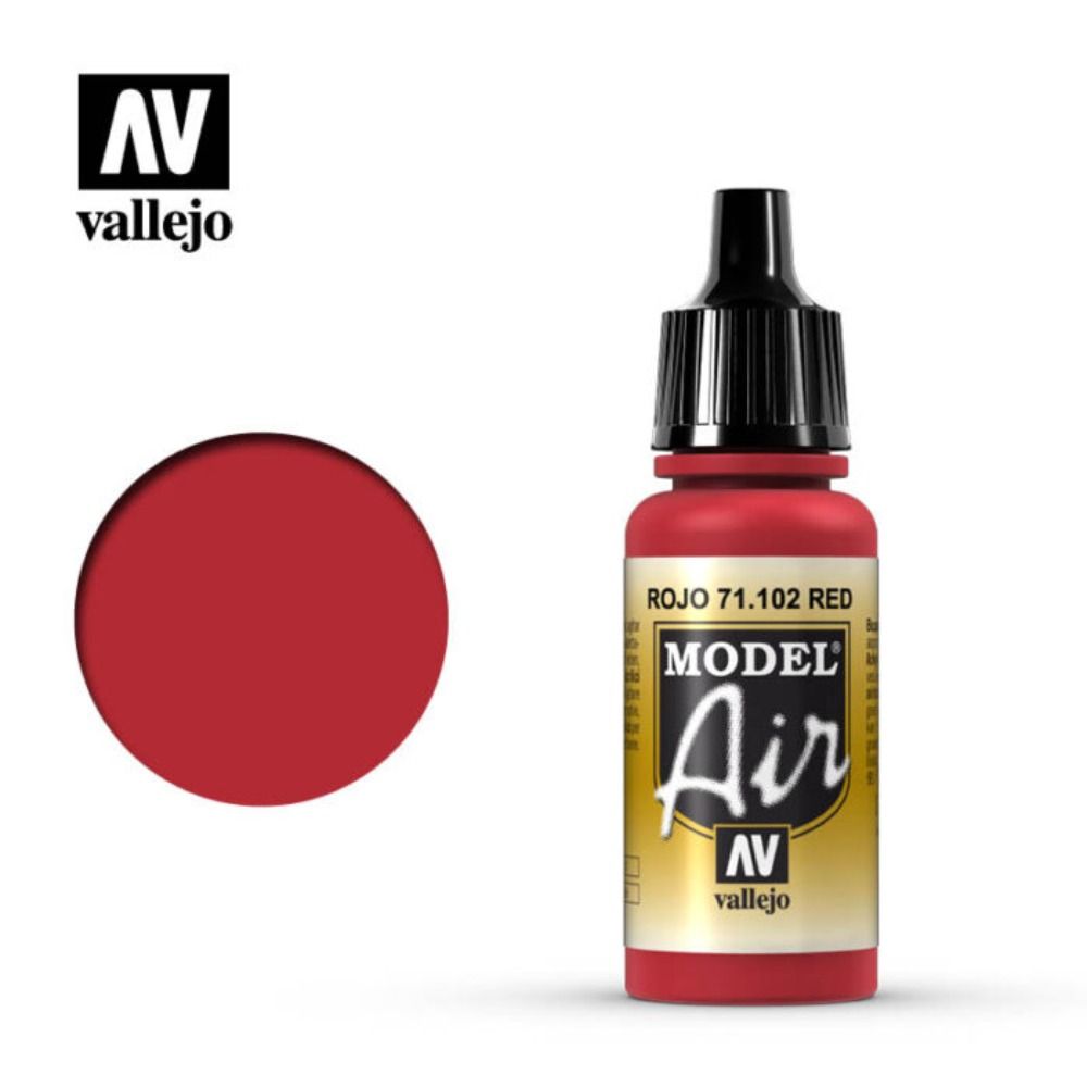 Vallejo - Model Air - Red 17 ml — WarGamers Hub