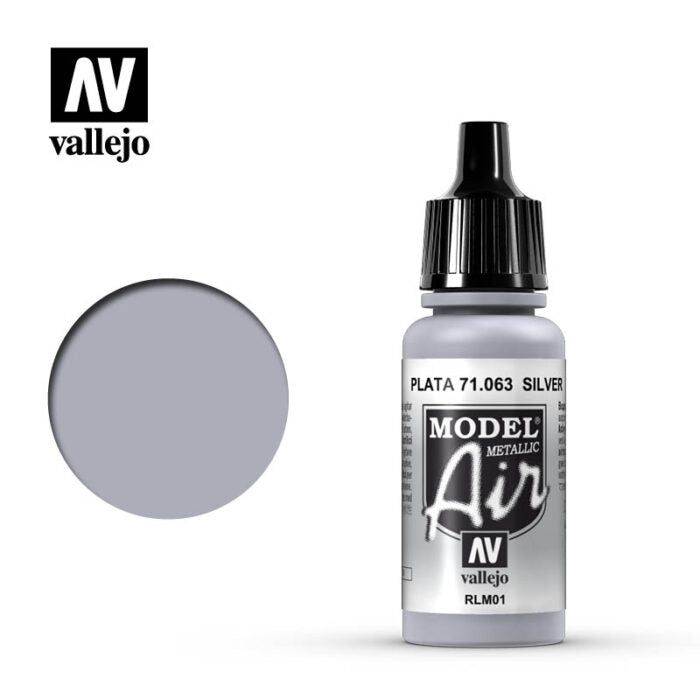 Vallejo - Model Air - Silver RLM 01 17 ml