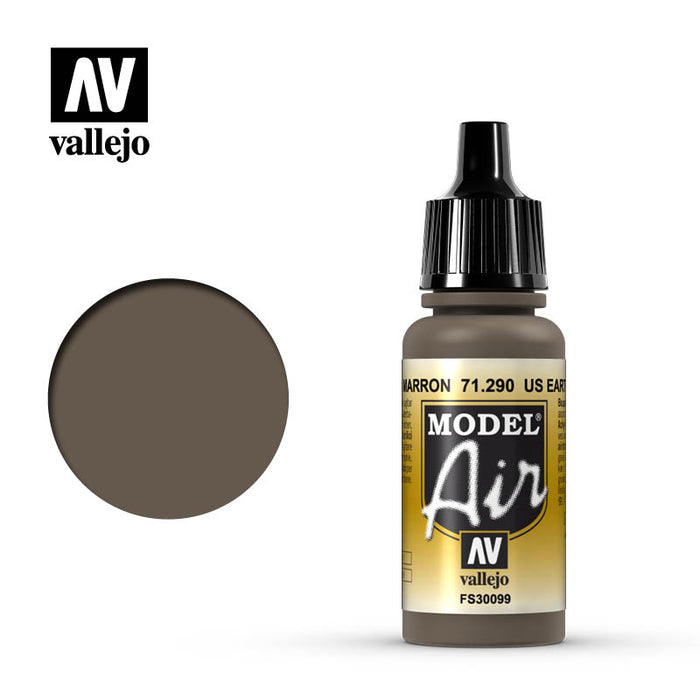 Vallejo - Model Air - US Earth Brown 17 ml