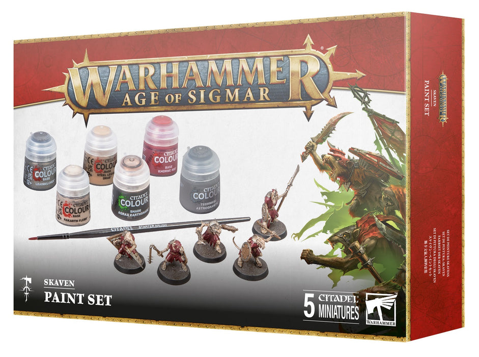 Age Of Sigmar: Skaven Paint Set