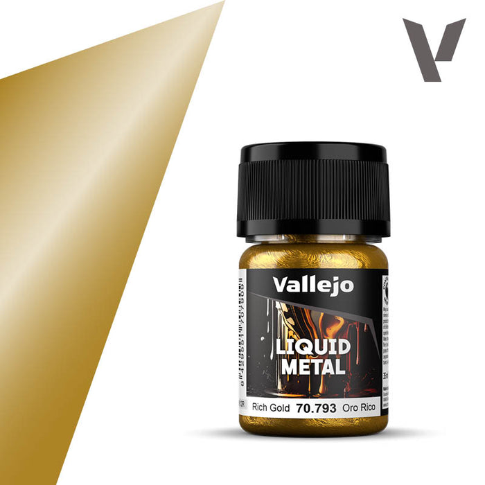 Vallejo - Model Colour - Metallics - Rich Gold 35ml