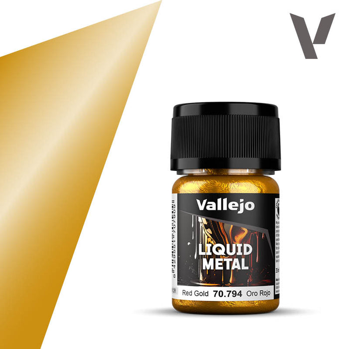 Vallejo - Model Colour - Metallics - Red Gold 35ml