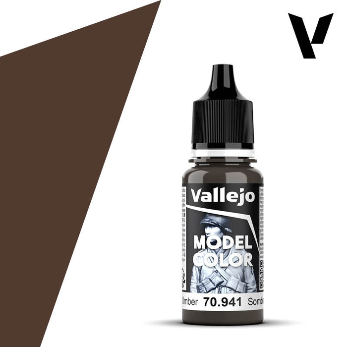 Vallejo - Model Colour - Burnt Umber 18ml