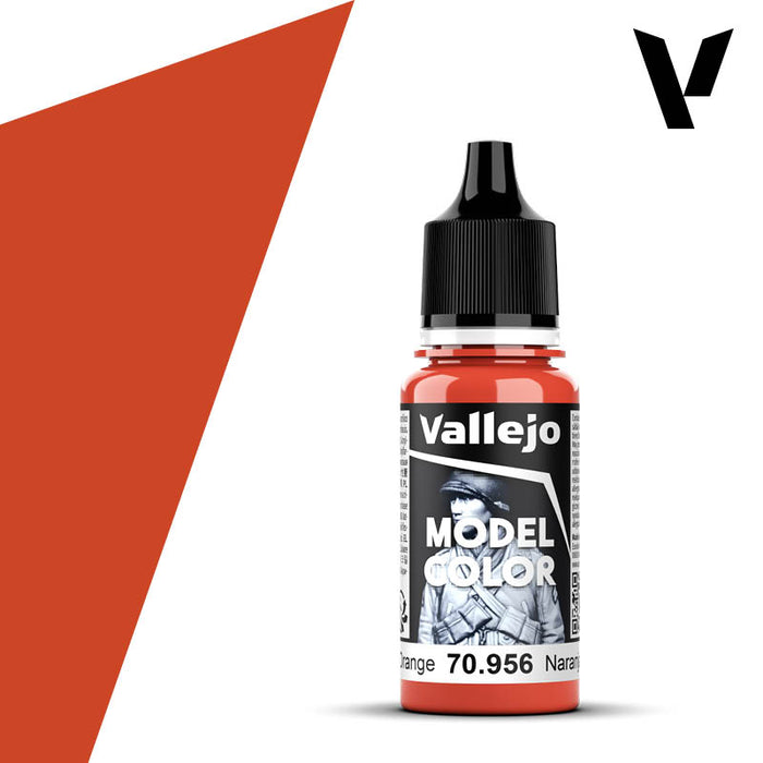 Vallejo - Model Colour - Clear Orange 18ml