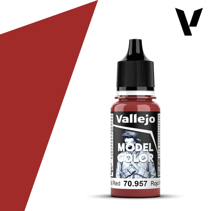 Vallejo - Model Colour - Flat Red 18ml