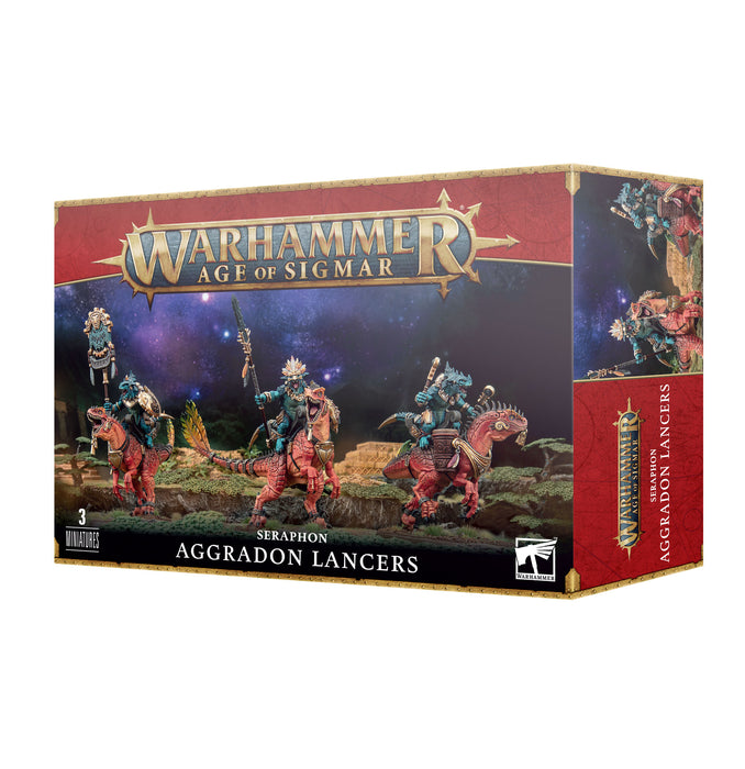 wargamershub age of sigmar Seraphon Aggradon Lancers