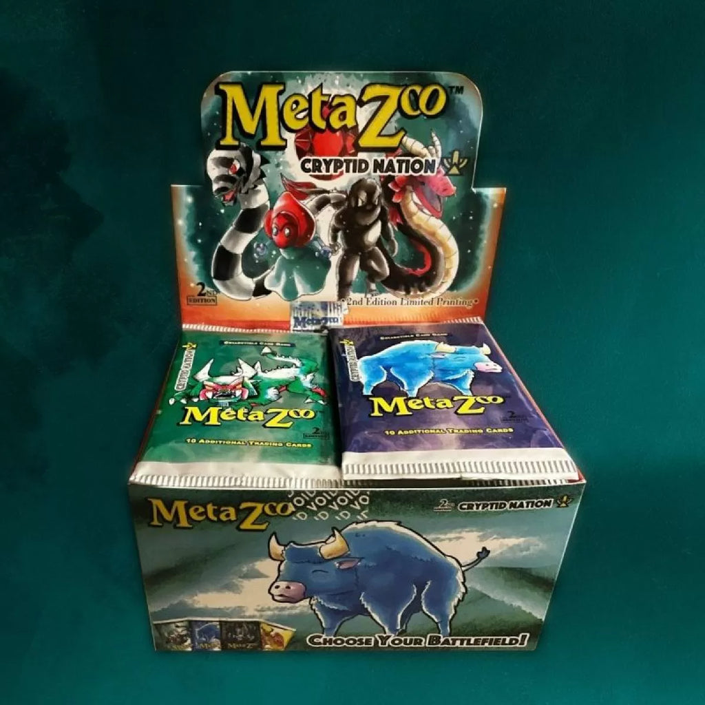 MetaZoo TCG Cryptid Nation 2nd Edition Booster Box | WarGamers Hub