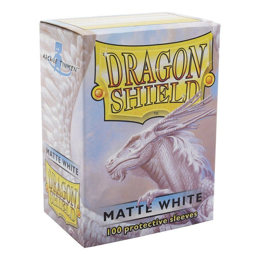 Dragon Shield - Box 100 Standard size - White MATTE