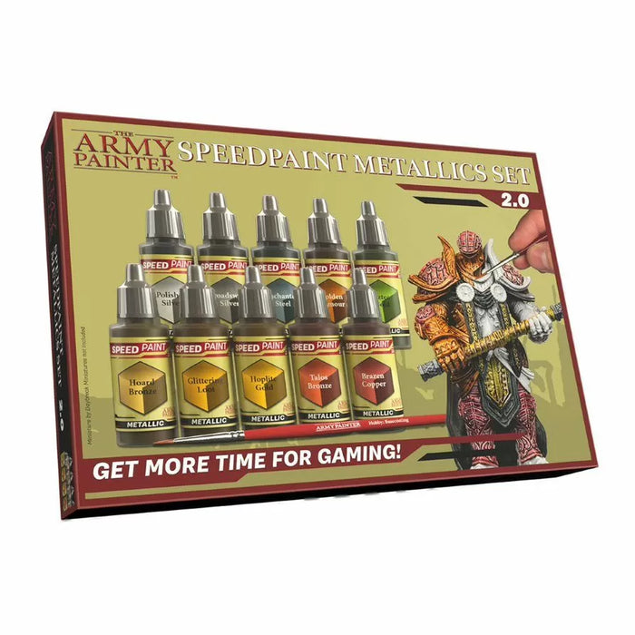 Wargamershub army painter speedpaint metalics set